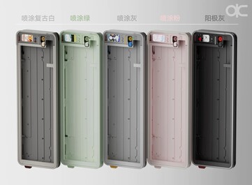 De Qwertykeys QK65 MK3 zal verkrijgbaar zijn in vijf retro-geïnspireerde kleuren. (Afbeeldingsbron: Qwertykeys)