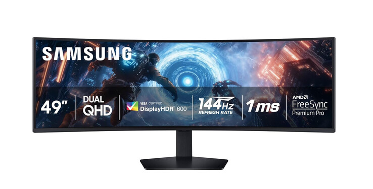 De Samsung Odyssey G91F. (Afbeeldingsbron: Samsung)