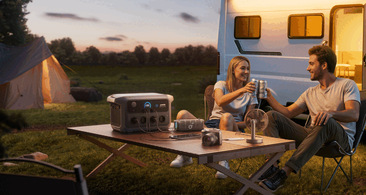 Het Anker Solix C2000 Gen 2-stroomstation heeft in totaal 9 uitgangen