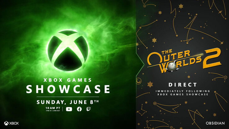 Xbox Games Showcase 2025 en The Outer Worlds 2 Direct datum en tijd. (Afbeeldingsbron: Xbox/Microsoft)