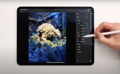 De nieuwe iPad Pro-serie heeft tandem OLED-schermen en de nieuwe M4 SoC. (Bron: Dave2D op YouTube)