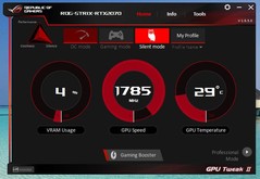 ASUS GPU Tweak II (Silent mode)