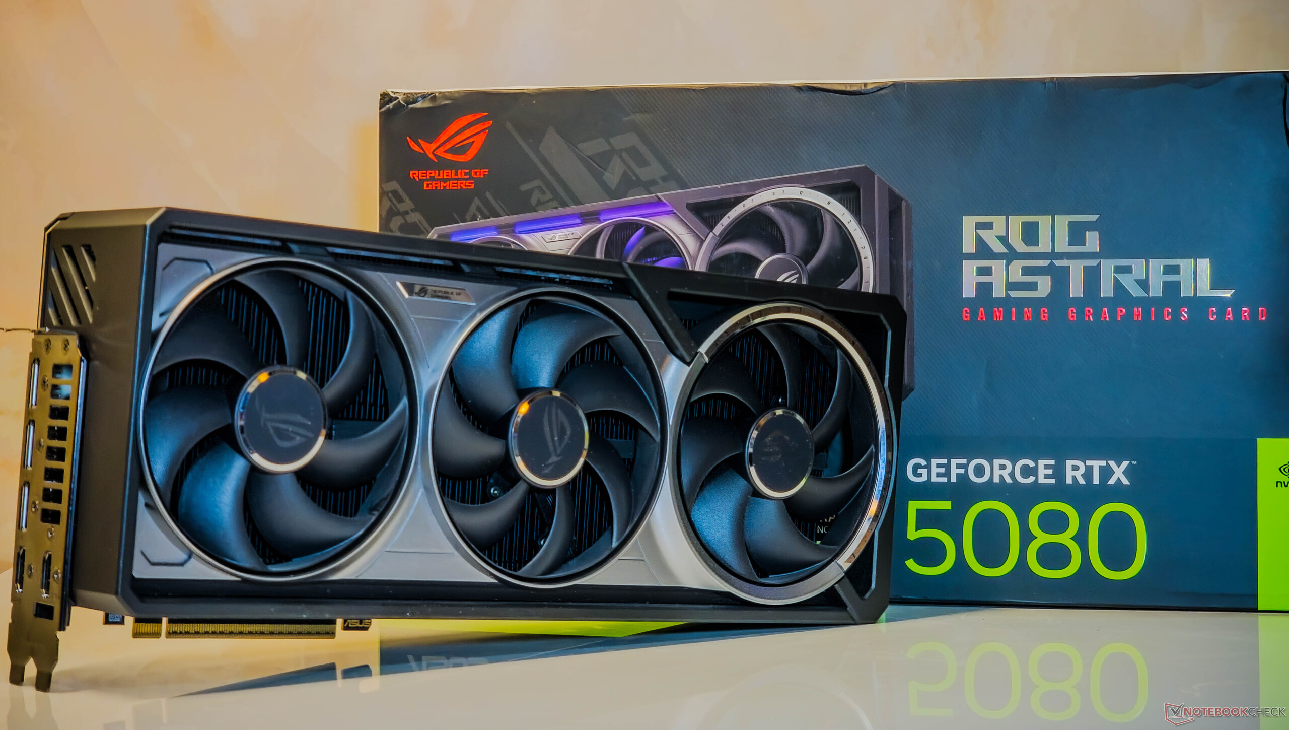 Asus ROG Astral GeForce RTX 5080 OC in review