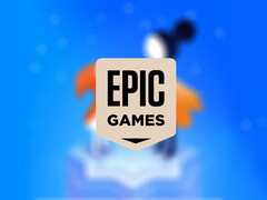 Het volgende mobiele weggevertje van Epic Games zou wel eens een ander populair puzzelspel kunnen zijn, storefront logo afgebeeld. (Afbeeldingsbron: Epic Games Store - bewerkt)