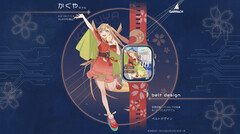 Super Kaguya-hime! Kaguya-smartwatch met rood bandje in personagethema en anime-wijzerplaat