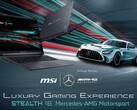 De AMG-thema Stealth 16. (Bron: MSI)