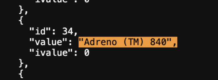De Xperia 1 VIII is uitgerust met Qualcomm's Adreno 840 GPU.