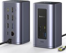 De Baseus Nomos NU1 Air Spacemate heeft vier poorten aan de voorkant en acht aan de achterkant. (Afbeeldingsbron: Baseus/Amazon)