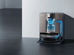 De Deebot X11 OmniCyclone robotstofzuiger (afbeelding) van Ecovacs is uitgelekt. (Afbeelding bron: Ecovacs)