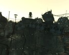 Een geremasterde weergave van de Megaton-brug in Fallout 3