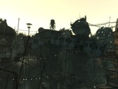Een geremasterde weergave van de Megaton-brug in Fallout 3