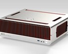 Dankzij een stevig koperen koellichaam heeft deze behuizing helemaal geen ventilator nodig. (Afbeeldingsbron: FanlessVC)