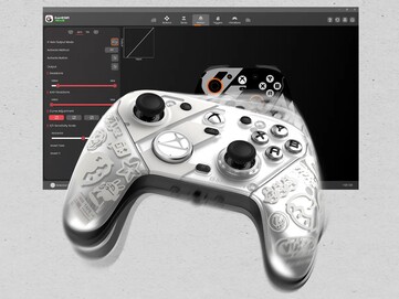 De GameSir G7 Pro Zenless Zone Zero editie met een wit New Eridu-thema. (Afbeelding Bron: GameSir)