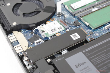 Primaire M.2 2280 PCIe4 x4 SSD-sleuf met kopspreider