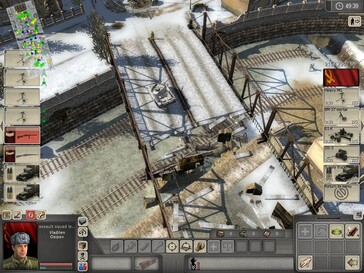 In de afbeelding: Een gameplay-screenshot van Men of War: Assault Squad.