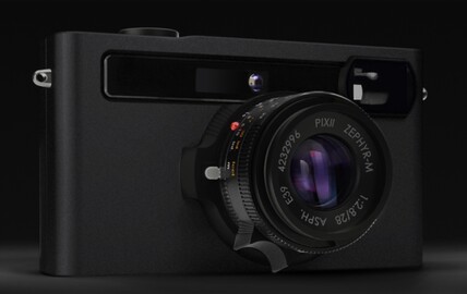 De Pixii Max volbeeld meetzoekercamera.