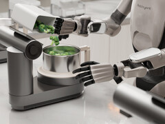 Robot R1 kookt (Iamge bron: Robbyant)