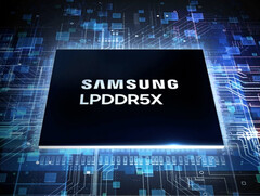 Samsung DDR5X RAM met laag stroomverbruik. (Afbeeldingsbron: Samsung)