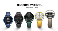 De Xiaomi Watch S3 is verkrijgbaar in meerdere kleuren met verwisselbare randen. (Afbeelding bron: Xiaomi)