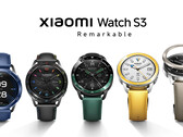 De Xiaomi Watch S3 is verkrijgbaar in meerdere kleuren met verwisselbare randen. (Afbeelding bron: Xiaomi)