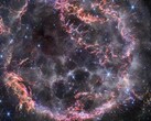 Een nieuwe, zeer gedetailleerde foto, gemaakt door de NIRCam-camera van NASA's James Webb Space Telescope, onthult de ingewikkelde details van het Cassiopeia A supernovarestant. (Afbeeldingsbron: NASA, ESA, CSA, STScI, Danny Milisavljevic (Purdue University), Ilse De Looze (UGent), Tea Temim (Princeton University))