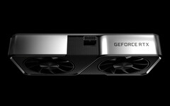 De GeForce RTX 4070 wordt getipt om volgende week te lanceren, GeForce RTX 3070 afgebeeld. (Beeldbron: NVIDIA)