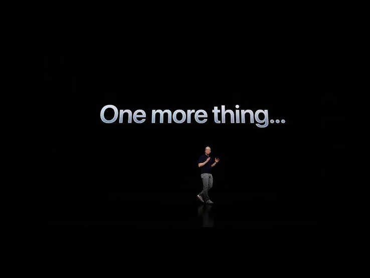 Tim Cook's One More Thing is nu One Less Thing.