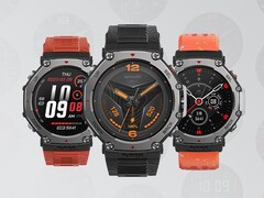 Met een nieuwe update van de Zepp Health-app kunnen gebruikers zoeken naar wijzerplaten voor Amazfit-smartwatches zoals de T-Rex 3 (afbeelding). (Afbeeldingsbron: Amazfit)