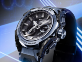 De horloges uit de Casio MTG-B4000-serie hebben een compacte, hoekige kast (56,6 × 45,3 × 14,4 mm). Afgebeeld: de Casio MTG-B4000B-1A2JF. (Afbeeldingsbron: Casio)