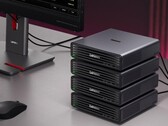 Er kunnen maximaal vier Lenovo ThinkCentre X Ultra mini-pc’s worden gebundeld tot een krachtige AI-server.