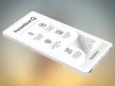 De PocketBook Q e-reader past gemakkelijk in een broekzak.