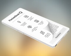 De PocketBook Q e-reader past gemakkelijk in een broekzak.