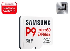 De 256GB capaciteit van de Samsung P9 Express microSD Express kaart heeft een flinke korting gekregen op Amazon. (Afbeeldingsbron: Samsung)