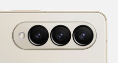 De Galaxy Z Fold4 zou de cameraprestaties van goedkopere modellen uit de Galaxy S22-serie kunnen evenaren. (Afbeelding bron: WinFuture)