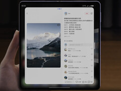 De Mate X6 draait waarschijnlijk op Huawei's nieuwe Kirin 9020 chipset. (Afbeelding bron: Huawei)