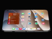 Onofficiële afbeelding van de iPhone Ultra.