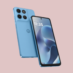 De Moto G17 Power in Pantone Alaskan Blue (Afbeeldingsbron: Motorola)