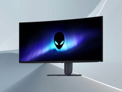 Afbeelding van de voorkant van de Alienware AW3426DW 34-inch QD-OLED-gamingmonitor