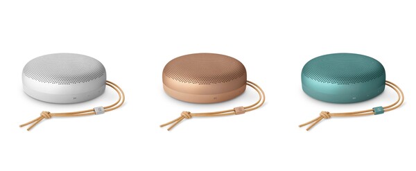 De Bang & Olufsen Beosound A1 3rd Gen is verkrijgbaar in drie kleuren. (Afbeeldingsbron: Bang & Olufsen)