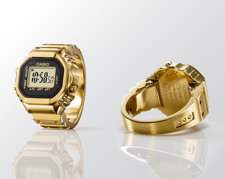 Het Casio Gold Ring horloge. (Afbeeldingsbron: Casio)