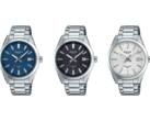 Van links naar rechts (op de foto), Casio Edifice EFV160D-2AV, EFV160D-1AV en EFV160D-7AV. (Afbeeldingsbron: Casio)