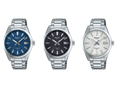 Van links naar rechts (op de foto), Casio Edifice EFV160D-2AV, EFV160D-1AV en EFV160D-7AV. (Afbeeldingsbron: Casio)