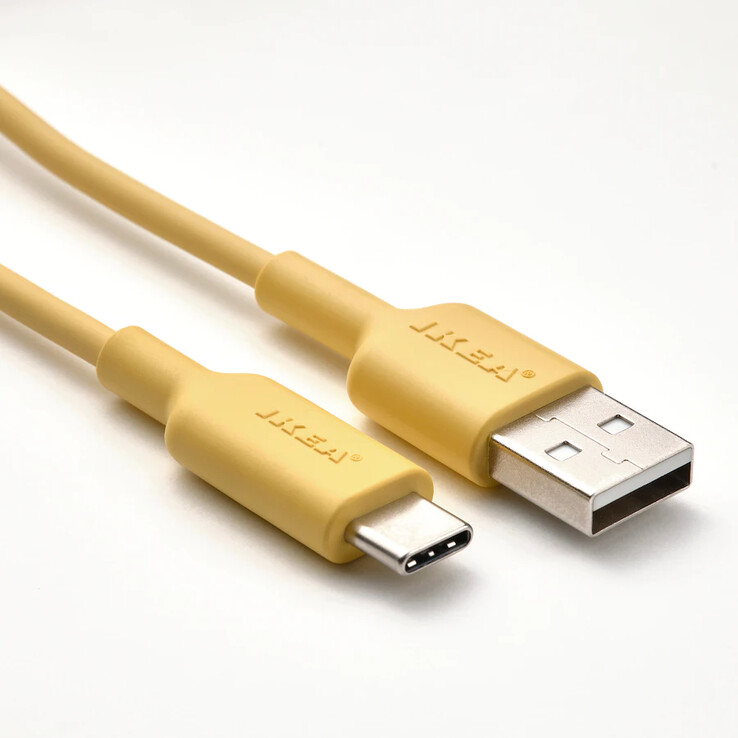 De IKEA SITTBRUNN USB-A naar USB-C lader. (Beeldbron: IKEA)
