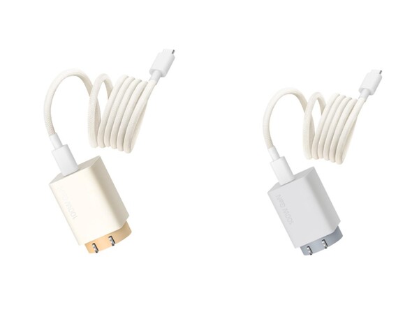 Oppo's 100W Compact SuperVOOC GaN-lader is omgedoopt tot OnePlus-lader. (Afbeeldingsbron: Oppo en OnePlus)