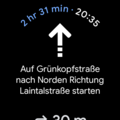 De Pixel Watch ondersteunt Google Maps.