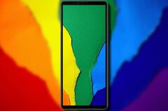 Een aankomende mid-range Sony Xperia telefoon zou kunnen komen met een breed scala aan kleur keuzes. (Beeldbron: Sony (Xperia 10 IV) &amp;amp; Unsplash - bewerkt)