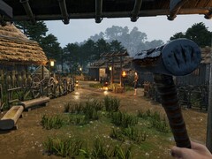 Een afbeelding van een dorp in Sengoku Dynasty, nu met 52% korting op Steam.