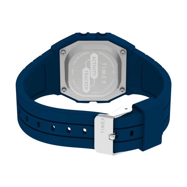 Het Timex TW5M55700JQ-horloge wordt geleverd met een siliconen band