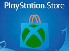 Xbox-logo in PlayStation Store (Afbeelding bron: Sony PlayStation, Microsoft Xbox Gaming)