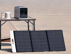 De Xiaomi Mijia Solar Panel 100 W vouwt op tot de grootte van een A2-pagina. (Afbeelding bron: Xiaomi)